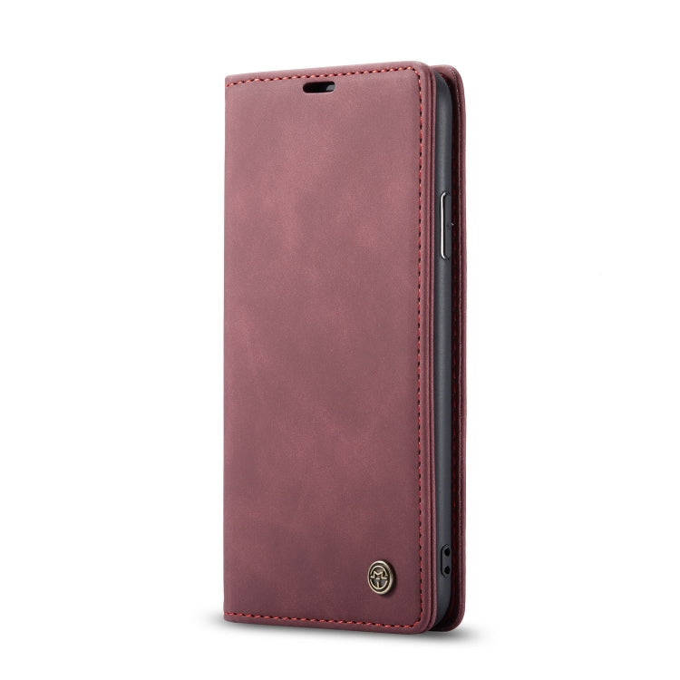 CaseMe-013 Multifunctional Horizontal Flip Leather Case with Card Slot & Holder & Wallet for iPhone 11 Pro(Wine) - free shipping - PMC Jewellery - Order now!