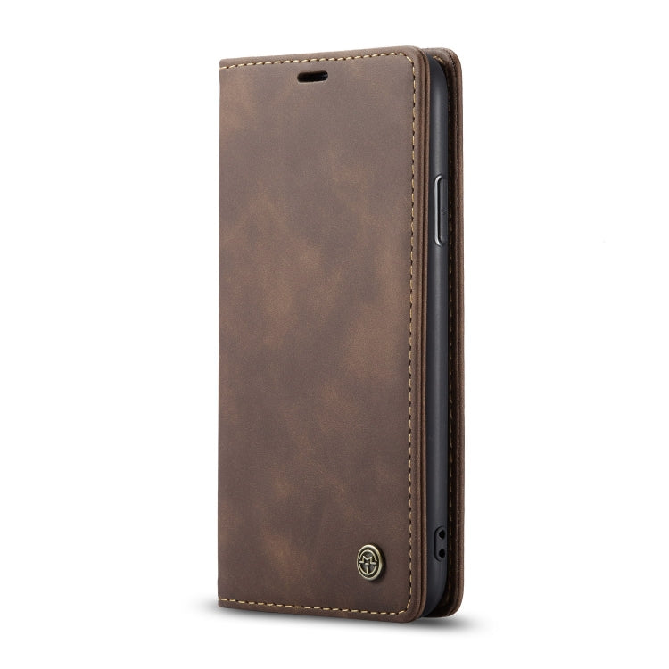 CaseMe-013 Multifunctional Horizontal Flip Leather Case with Card Slot & Holder & Wallet for iPhone 11(coffee) - free shipping - PMC Jewellery - Order now!