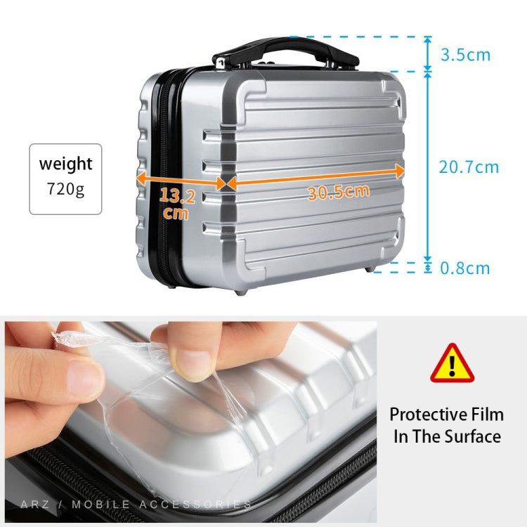 ls-S004 Portable Waterproof Drone Handbag Storage Bag for DJI Mavic Mini 2(Black + Red Liner) - Carry Cases & Bags by PMC TechLife | Online Shopping South Africa | PMC TechLife | Buy Now Pay Later Mobicred