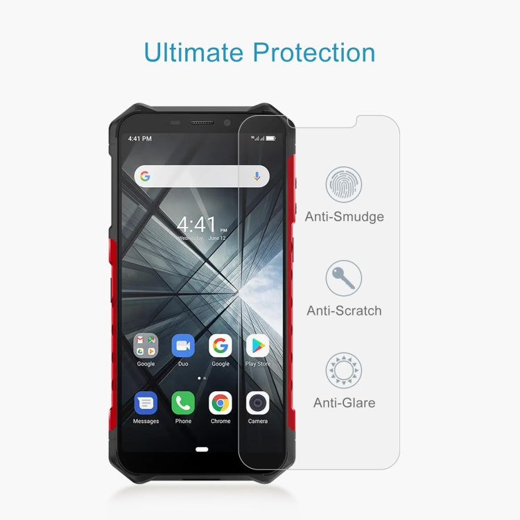 For Ulefone Armor X3 10 PCS 0.26mm 9H 2.5D Tempered Glass Film - free shipping - PMC Jewellery - Order now!