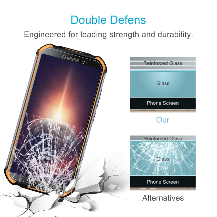 For Doogee S40 Pro 10 PCS 0.26mm 9H 2.5D Tempered Glass Film - Others by PMC TechLife | Online Shopping South Africa | PMC TechLife | Buy Now Pay Later Mobicred