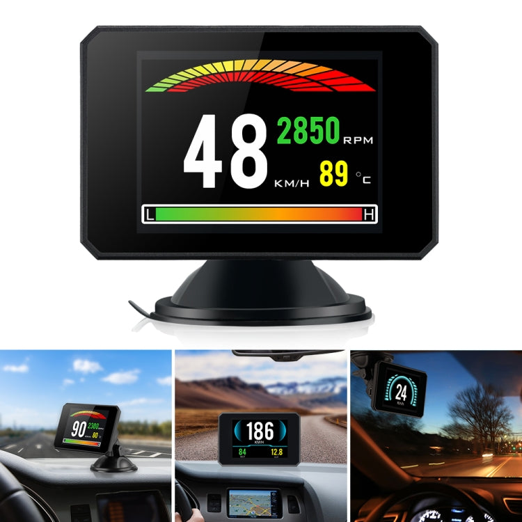 P16 Car HUD Head-up Display OBD2 Fault Code Elimination - Head Up Display System by PMC TechLife | Online Shopping South Africa | PMC TechLife | Buy Now Pay Later Mobicred