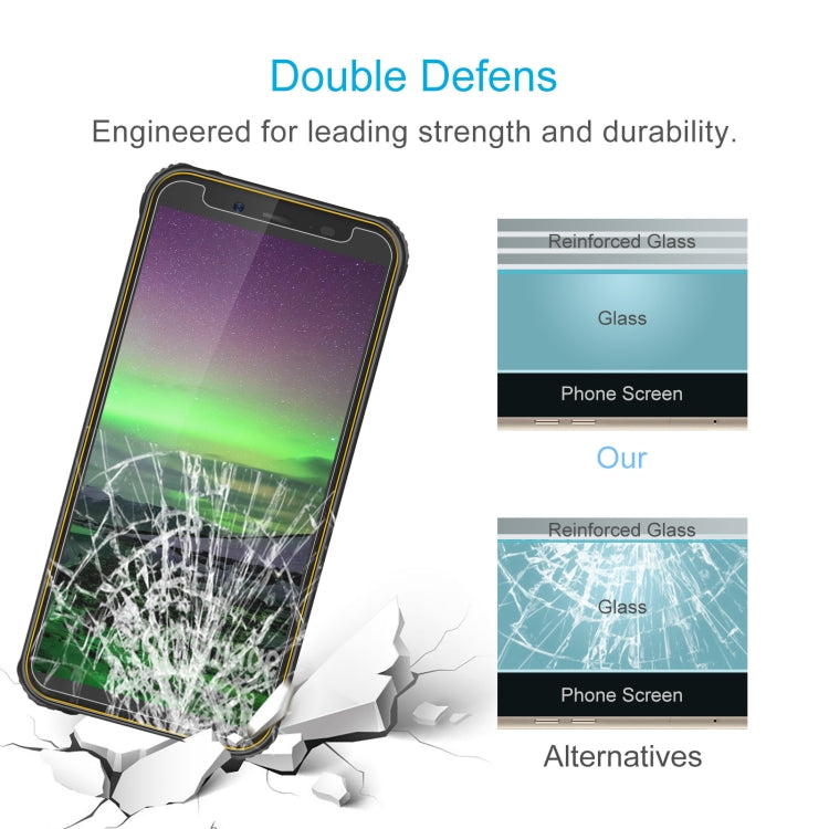 For Blackview BV5500 Pro 50 PCS 0.26mm 9H 2.5D Tempered Glass Film - Others by PMC TechLife | Online Shopping South Africa | PMC TechLife