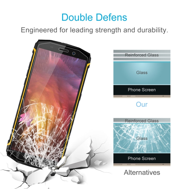 For Blackview BV5800 Pro 50 PCS 0.26mm 9H 2.5D Tempered Glass Film - Others by PMC TechLife | Online Shopping South Africa | PMC TechLife