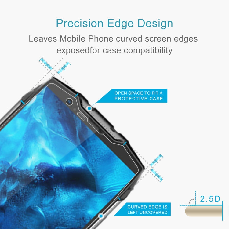 For Blackview BV6800 Pro 50 PCS 0.26mm 9H 2.5D Tempered Glass Film - Others by PMC TechLife | Online Shopping South Africa | PMC TechLife