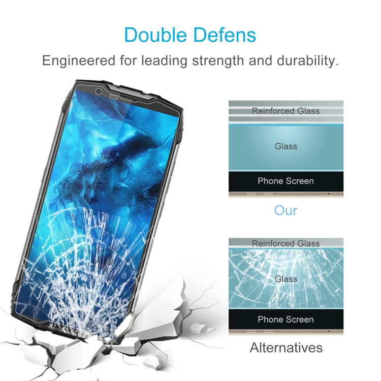 For Blackview BV6800 Pro 50 PCS 0.26mm 9H 2.5D Tempered Glass Film - Others by PMC TechLife | Online Shopping South Africa | PMC TechLife