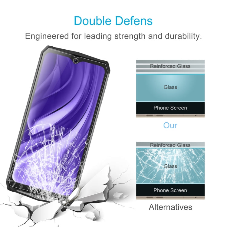For Blackview BV9100 50 PCS 0.26mm 9H 2.5D Tempered Glass Film - Others by PMC TechLife | Online Shopping South Africa | PMC TechLife