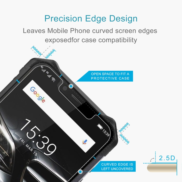 For Ulefone Armor 6E 50 PCS 0.26mm 9H 2.5D Tempered Glass Film - Others by PMC Jewellery | Online Shopping South Africa | PMC Jewellery | Buy Now Pay Later Mobicred