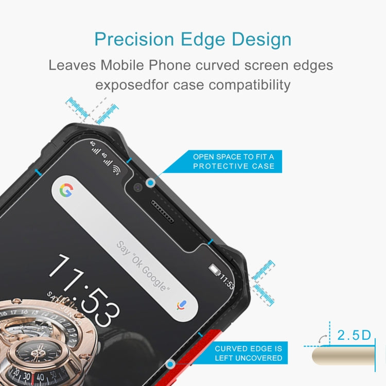 For Ulefone Armor 6S 50 PCS 0.26mm 9H 2.5D Tempered Glass Film - Others by PMC Jewellery | Online Shopping South Africa | PMC Jewellery | Buy Now Pay Later Mobicred