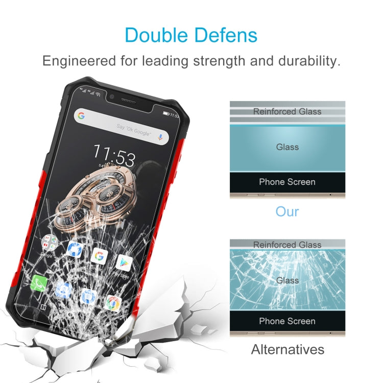 For Ulefone Armor 6S 50 PCS 0.26mm 9H 2.5D Tempered Glass Film - Others by PMC Jewellery | Online Shopping South Africa | PMC Jewellery | Buy Now Pay Later Mobicred