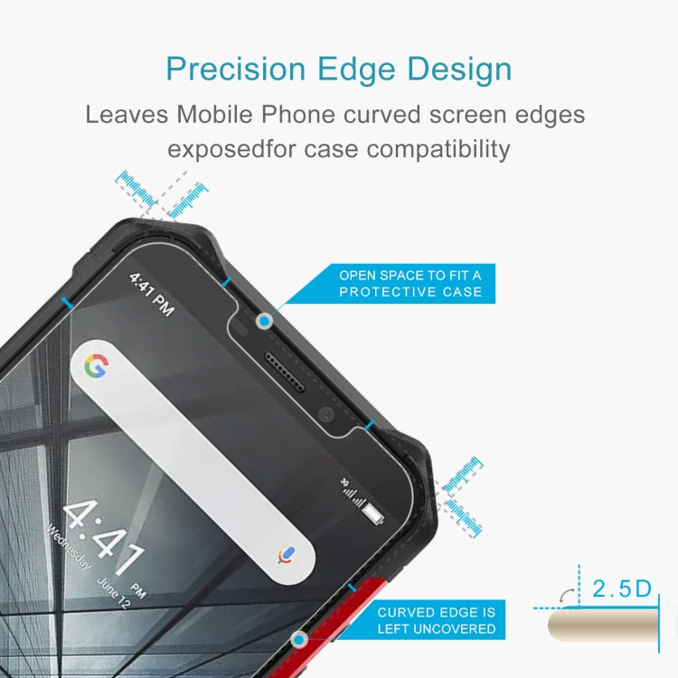 For Ulefone Armor X3 50 PCS 0.26mm 9H 2.5D Tempered Glass Film - Others by PMC Jewellery | Online Shopping South Africa | PMC Jewellery | Buy Now Pay Later Mobicred