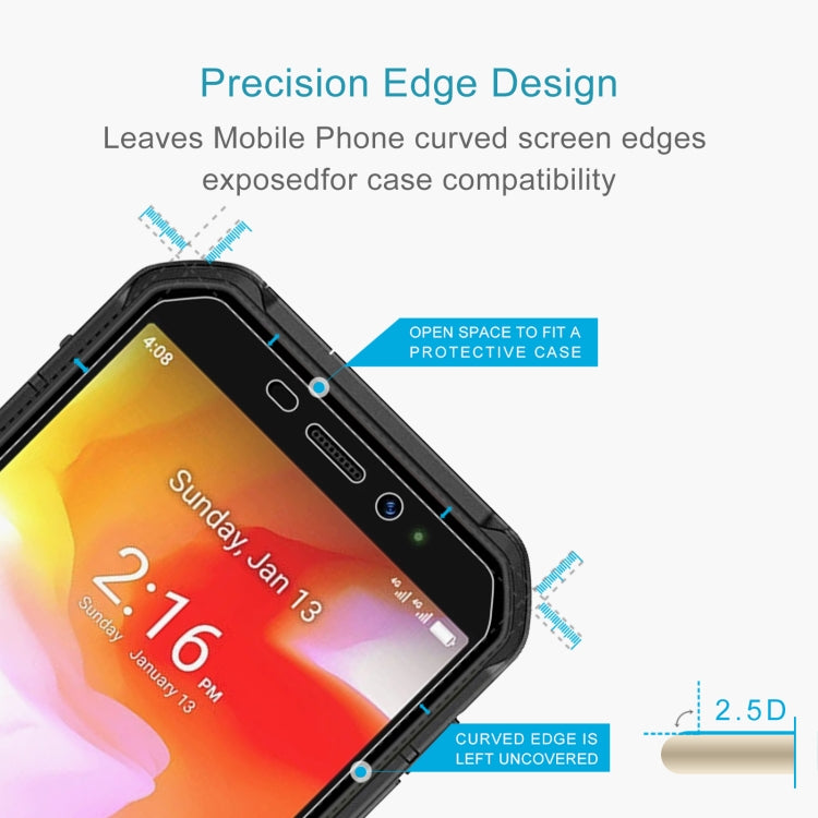 For Ulefone Armor X7 50 PCS 0.26mm 9H 2.5D Tempered Glass Film - Others by PMC Jewellery | Online Shopping South Africa | PMC Jewellery | Buy Now Pay Later Mobicred