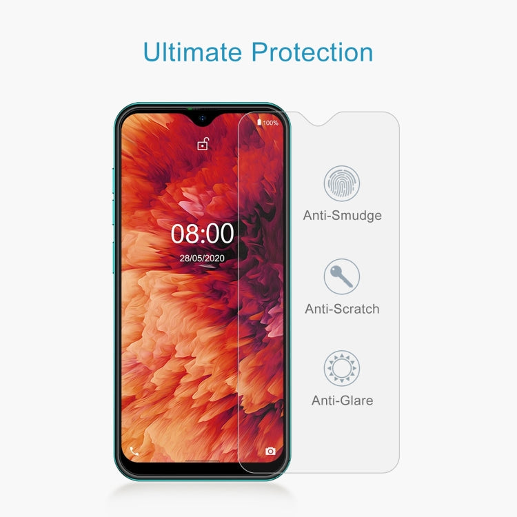 For Ulefone Note 8P / Note 8 50 PCS 0.26mm 9H 2.5D Tempered Glass Film - Others by PMC Jewellery | Online Shopping South Africa | PMC Jewellery | Buy Now Pay Later Mobicred