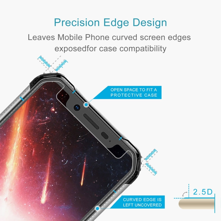 For Blackview BV9600 50 PCS 0.26mm 9H 2.5D Tempered Glass Film - Others by PMC TechLife | Online Shopping South Africa | PMC TechLife