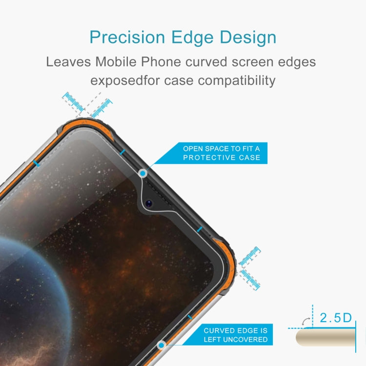 For Blackview BV9800 50 PCS 0.26mm 9H 2.5D Tempered Glass Film - free shipping - PMC TechLife - Order now!