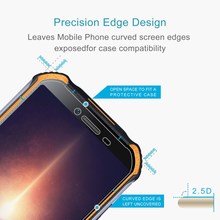 For Doogee S40 Pro 50 PCS 0.26mm 9H 2.5D Tempered Glass Film - Others by PMC TechLife | Online Shopping South Africa | PMC TechLife | Buy Now Pay Later Mobicred
