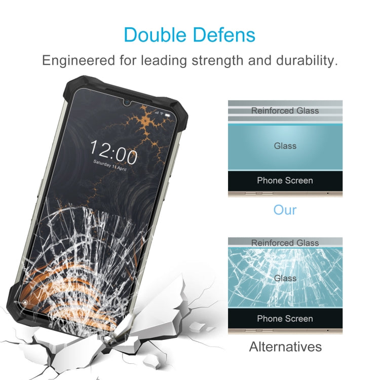 For Doogee S88 Pro / S88 / S88 Plus 50 PCS 0.26mm 9H 2.5D Tempered Glass Film - Others by PMC TechLife | Online Shopping South Africa | PMC TechLife | Buy Now Pay Later Mobicred