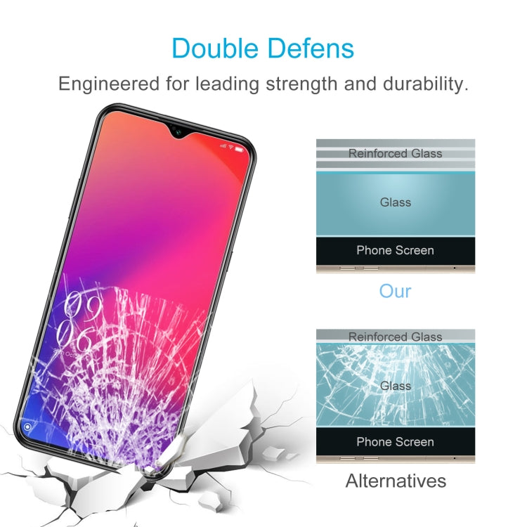 For Doogee X95 / X95 Pro  50 PCS 0.26mm 9H 2.5D Tempered Glass Film - free shipping - PMC TechLife - Order now!