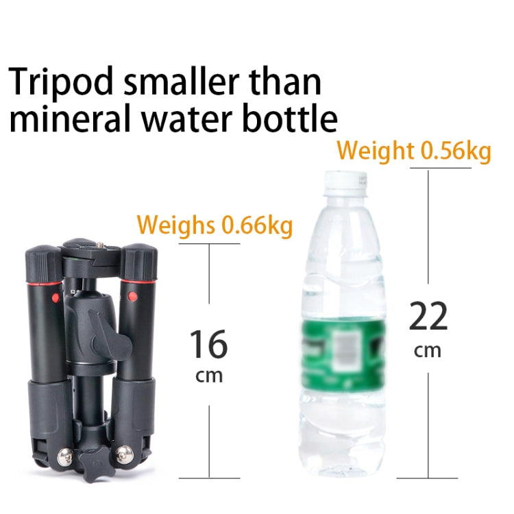 BEXIN MS03 Portable Aluminum Mini Travel Tripods for DSLR Camera Smart Mobile Phone - free shipping - PMC TechLife - Order now!