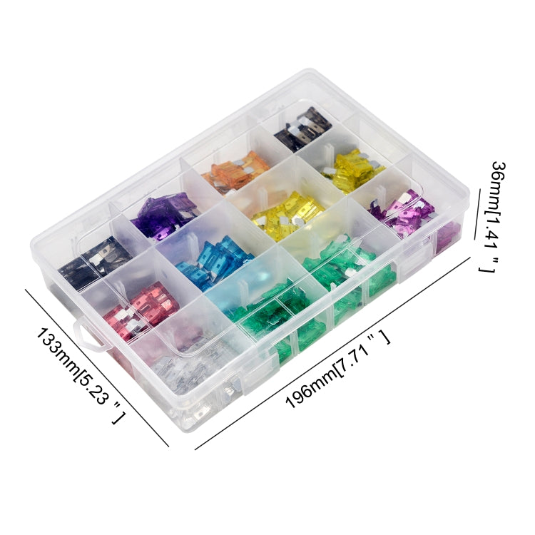 ZH-1094B1 120 PCS 2A-35A Car Fuse Set - Fuse by PMC TechLife | Online Shopping South Africa | PMC TechLife | Buy Now Pay Later Mobicred