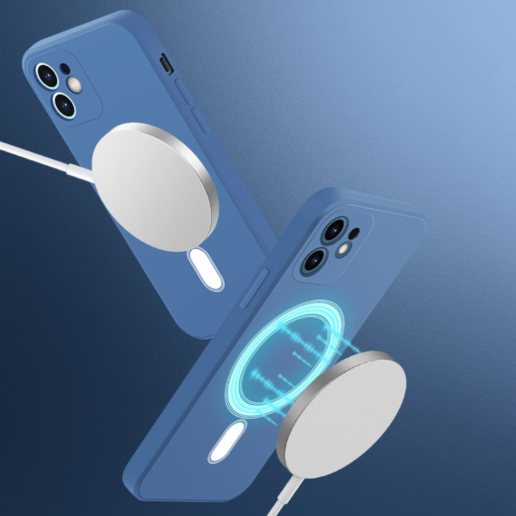 For iPhone 11 Pro Silicone Full Coverage Shockproof Magsafe Case (Pink) - iPhone 11 Pro Cases by PMC TechLife | Online Shopping South Africa | PMC TechLife