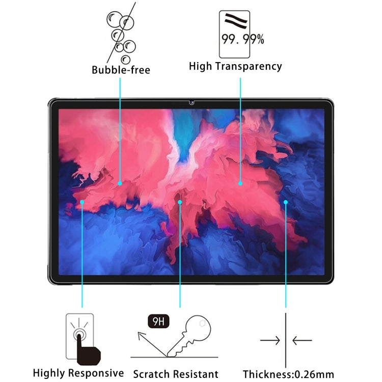 9H Tempered Glass Film For Lenovo Tab P11 / Tab P11 5G / XiaoXin Pad 11 inch / Motorola Moto Tab G70 / Blackview Tab 16 / TCL NxtPaper 11 - Others by PMC TechLife | Online Shopping South Africa | PMC TechLife