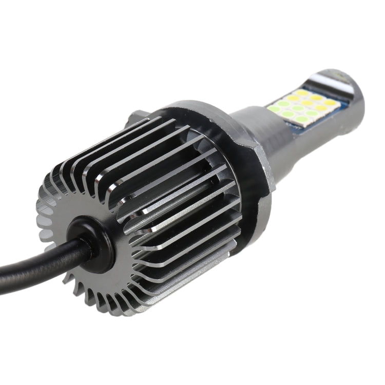 9005 2 PCS DC12-24V / 10.5W Car Double Colors Fog Lights with 24LEDs SMD-3030 & Constant Current, Box Packaging(White Light + Ice Blue Light) - Fog / Driving Lights by PMC TechLife | Online Shopping South Africa | PMC TechLife | Buy Now Pay Later Mobicred