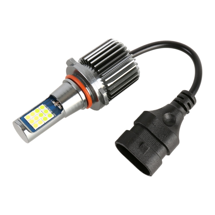 9006 2 PCS DC12-24V / 10.5W Car Double Colors Fog Lights with 24LEDs SMD-3030 & Constant Current, Box Packaging(White Light + Lime Light) - Fog / Driving Lights by PMC TechLife | Online Shopping South Africa | PMC TechLife | Buy Now Pay Later Mobicred