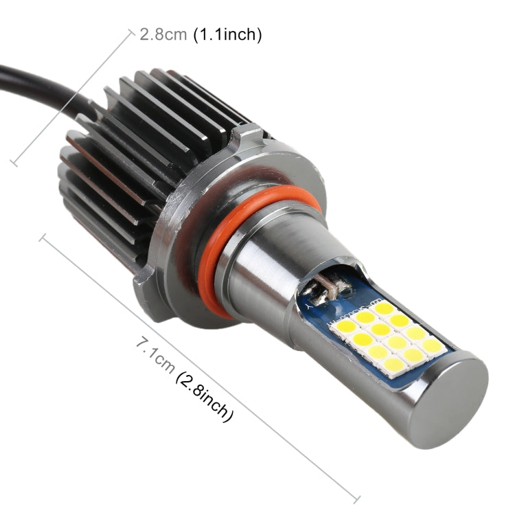 9006 2 PCS DC12-24V / 10.5W Car Double Colors Fog Lights with 24LEDs SMD-3030 & Constant Current, Box Packaging(White Light + Gold Light) - Fog / Driving Lights by PMC TechLife | Online Shopping South Africa | PMC TechLife | Buy Now Pay Later Mobicred