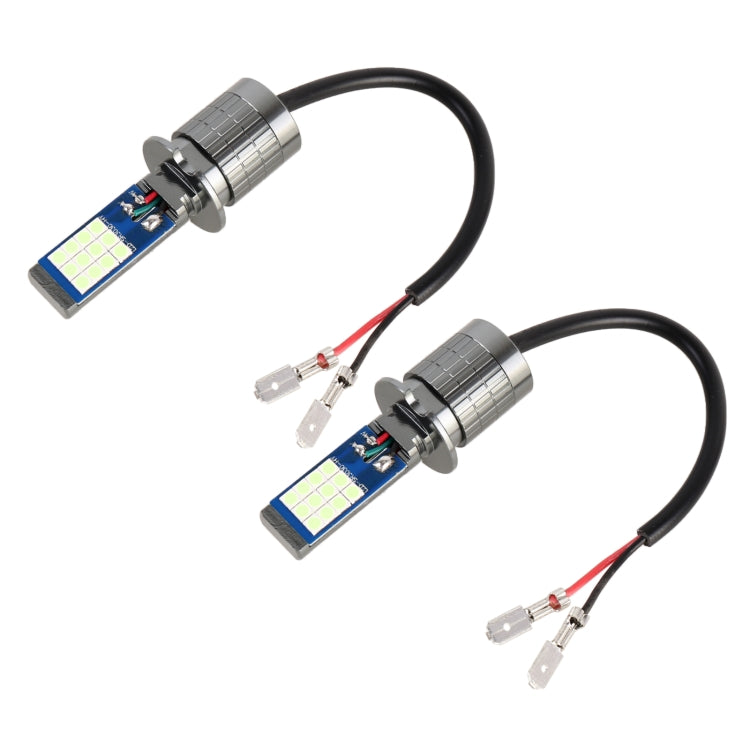 H3 2 PCS DC12-24V / 10.5W Car Fog Lights with 24LEDs SMD-3030 & Constant Current, Box Packaging(Ice Blue Light) - Fog / Driving Lights by PMC TechLife | Online Shopping South Africa | PMC TechLife | Buy Now Pay Later Mobicred