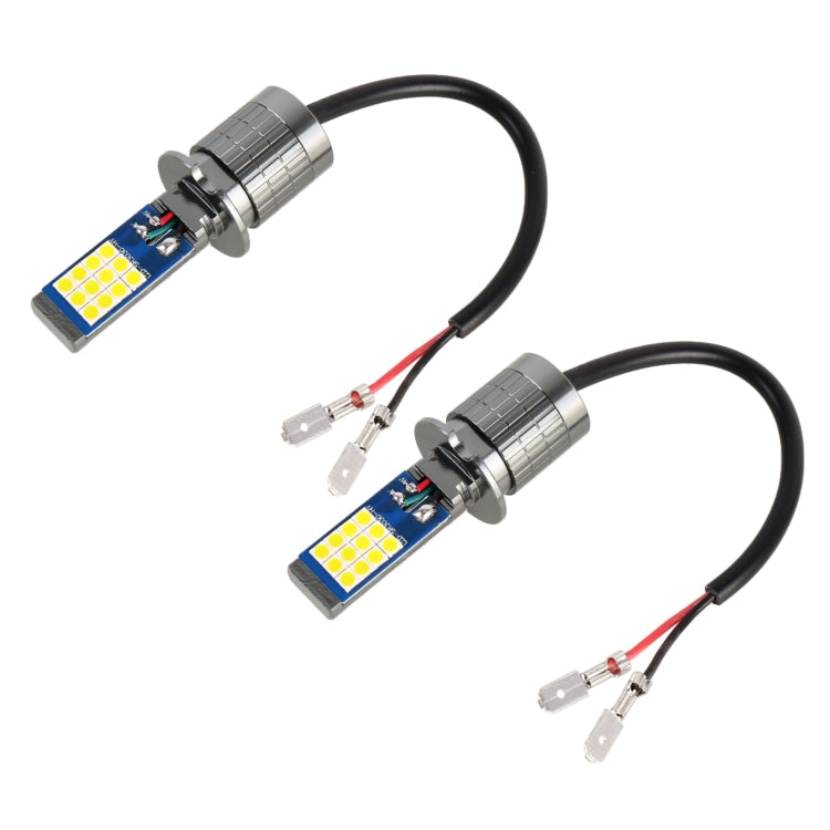 H3 2 PCS DC12-24V / 10.5W Car Fog Lights with 24LEDs SMD-3030 & Constant Current, Box Packaging(Gold Light) - Fog / Driving Lights by PMC TechLife | Online Shopping South Africa | PMC TechLife | Buy Now Pay Later Mobicred