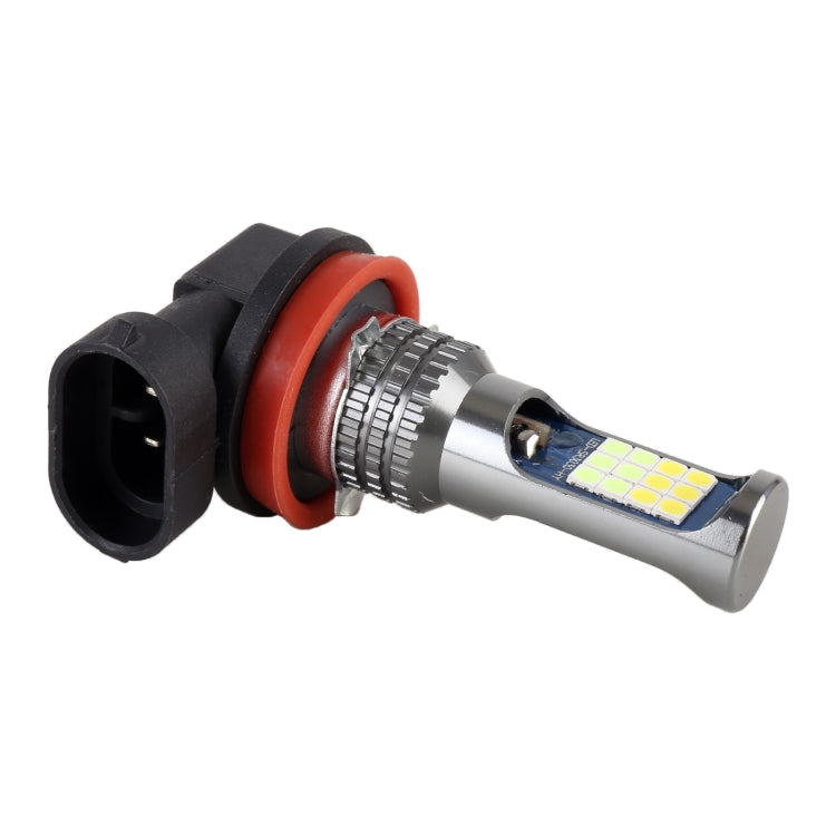 H11 / H8 2 PCS DC12-24V / 8.6W Car Double Colors Fog Lights with 24LEDs SMD-3030 & Constant Current, Bag Packaging(White Light + Ice Blue Light) - Fog / Driving Lights by PMC TechLife | Online Shopping South Africa | PMC TechLife | Buy Now Pay Later Mobicred