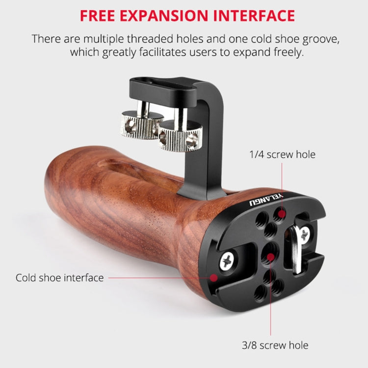 YELANGU A72 Universal Camera Wooden Handle - free shipping - PMC TechLife - Order now!