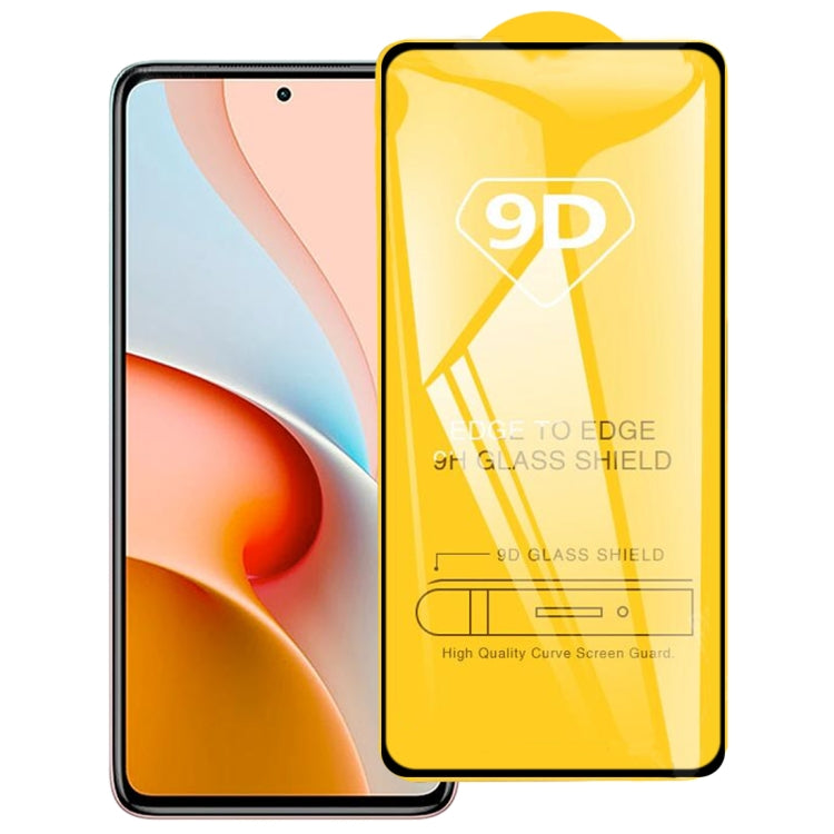 For Xiaomi Redmi Note 9 Pro 5G 9D Full Glue Full Screen Tempered Glass Film -  by PMC TechLife | Online Shopping South Africa | PMC TechLife