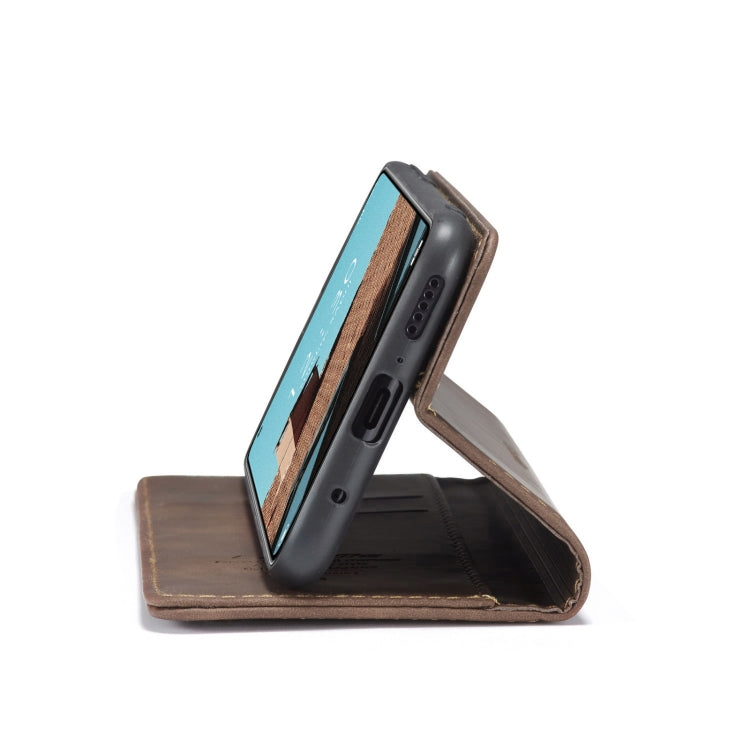 For Xiaomi Mi 10T Lite 5G CaseMe-013 Multifunctional Retro Frosted Horizontal Flip Leather Case with Card Slot & Holder & Wallet(Coffee) - free shipping - PMC Jewellery - Order now!