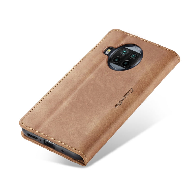 For Xiaomi Mi 10T Lite 5G CaseMe-013 Multifunctional Retro Frosted Horizontal Flip Leather Case with Card Slot & Holder & Wallet(Brown) - free shipping - PMC Jewellery - Order now!