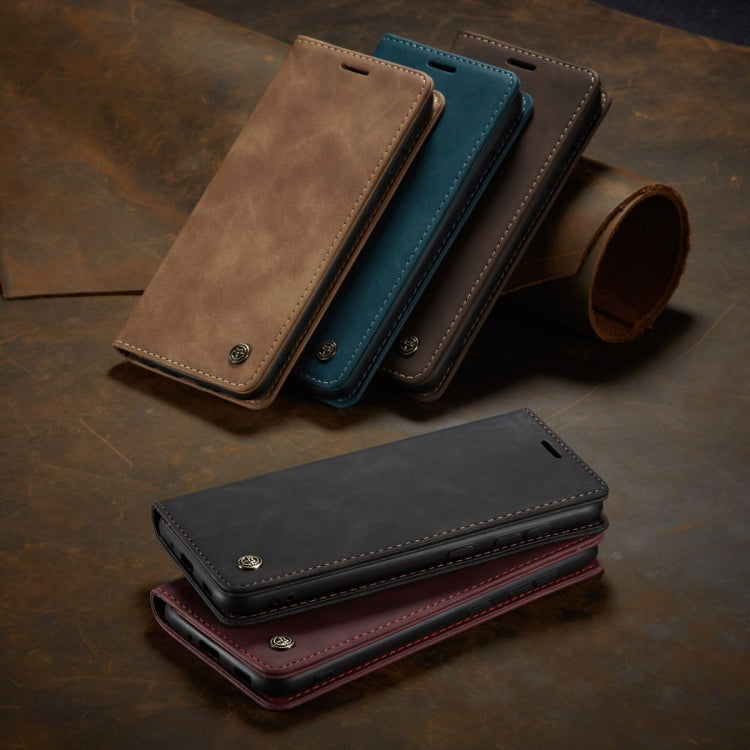 For Xiaomi Mi 10T 5G / 10T Pro 5G CaseMe-013 Multifunctional Retro Frosted Horizontal Flip Leather Case with Card Slot & Holder & Wallet(Coffee) - free shipping - PMC Jewellery - Order now!