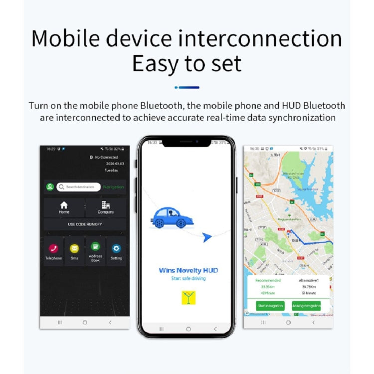 P20 OBD2 + GPS Mode Car Head-up Display HUD Overspeed / Speed / Water Temperature / Engine Failure Alarm - Head Up Display System by PMC TechLife | Online Shopping South Africa | PMC TechLife | Buy Now Pay Later Mobicred