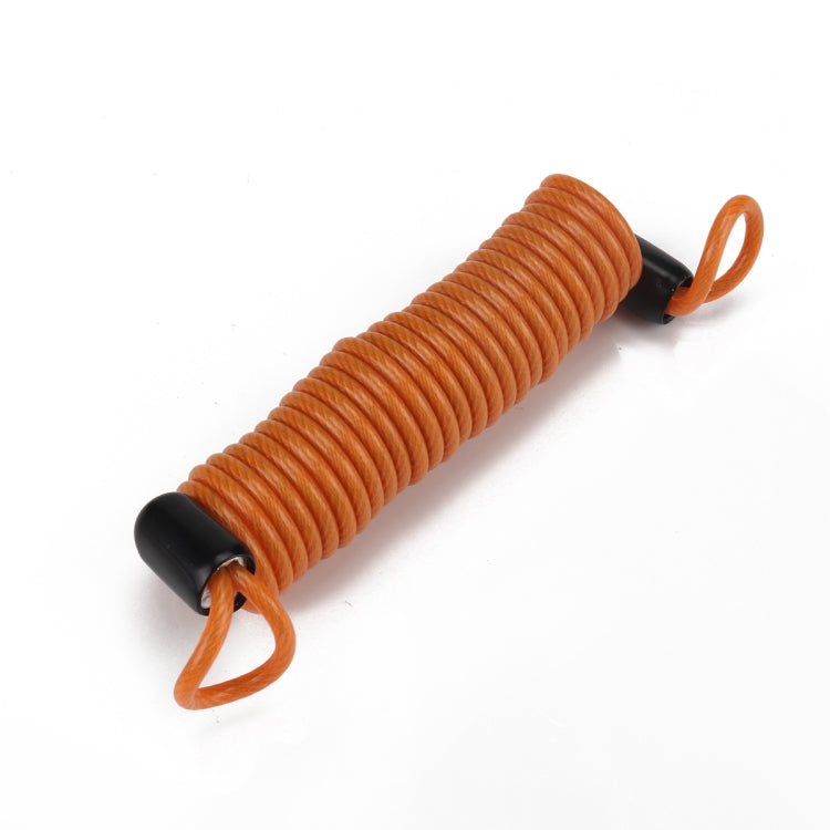 RV Trailer Spring Safety Rope Breakaway Cable, Safety Buckle Size:M8 x 80mm(Orange) - Towing Bars by PMC TechLife | Online Shopping South Africa | PMC TechLife | Buy Now Pay Later Mobicred