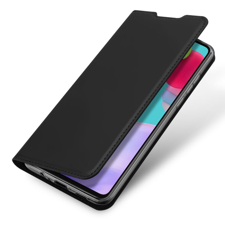 For Samsung Galaxy A52s / A52 5G / 4G DUX DUCIS Skin Pro Series Horizontal Flip PU + TPU Leather Case, with Holder & Card Slots(Black) - free shipping - PMC Jewellery - Order now!
