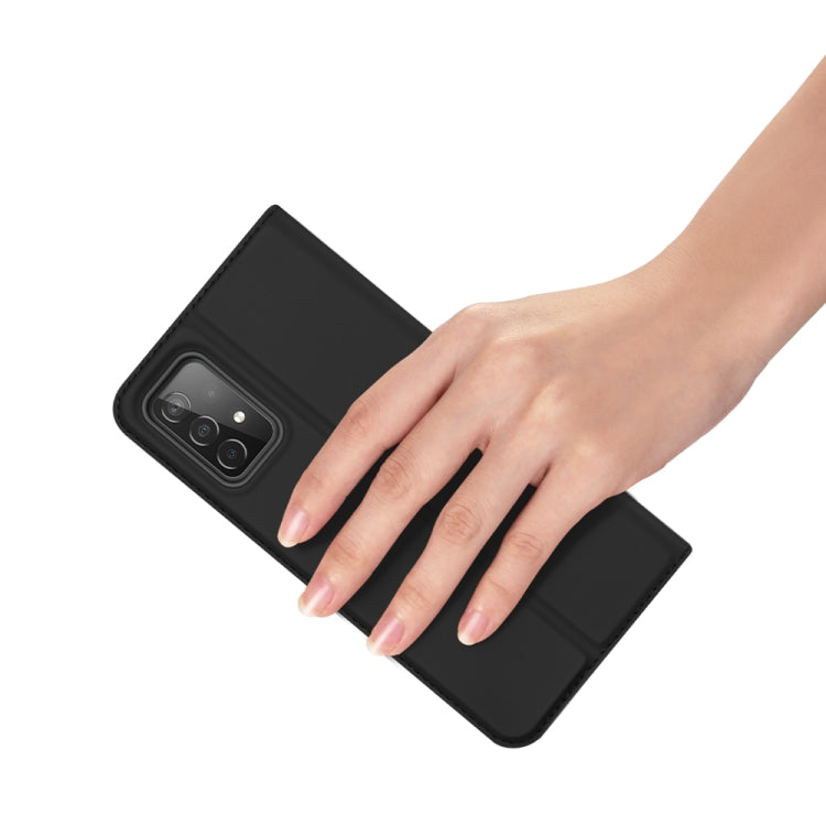 For Samsung Galaxy A52s / A52 5G / 4G DUX DUCIS Skin Pro Series Horizontal Flip PU + TPU Leather Case, with Holder & Card Slots(Black) - free shipping - PMC Jewellery - Order now!