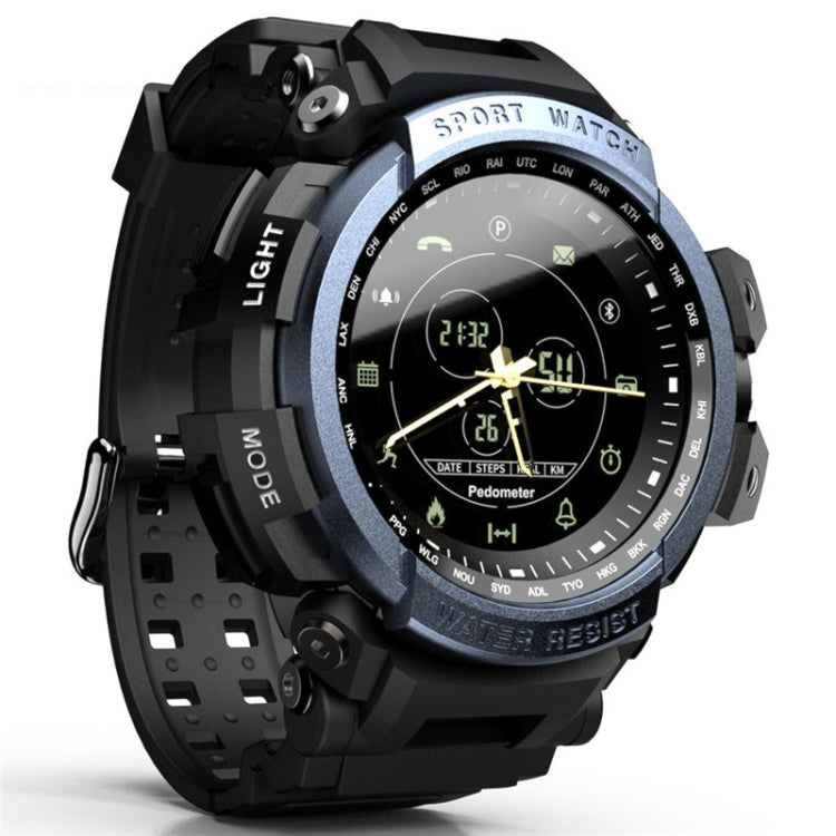 Lokmat MK28 1.4 inch FSTN Screen IP68 Waterproof Smart Watch, Support Information Reminder / Remote Camera / Sport Record(Blue) - free shipping - PMc TechLife - Order now!