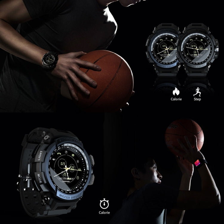 Lokmat MK28 1.4 inch FSTN Screen IP68 Waterproof Smart Watch, Support Information Reminder / Remote Camera / Sport Record(Blue) - free shipping - PMc TechLife - Order now!