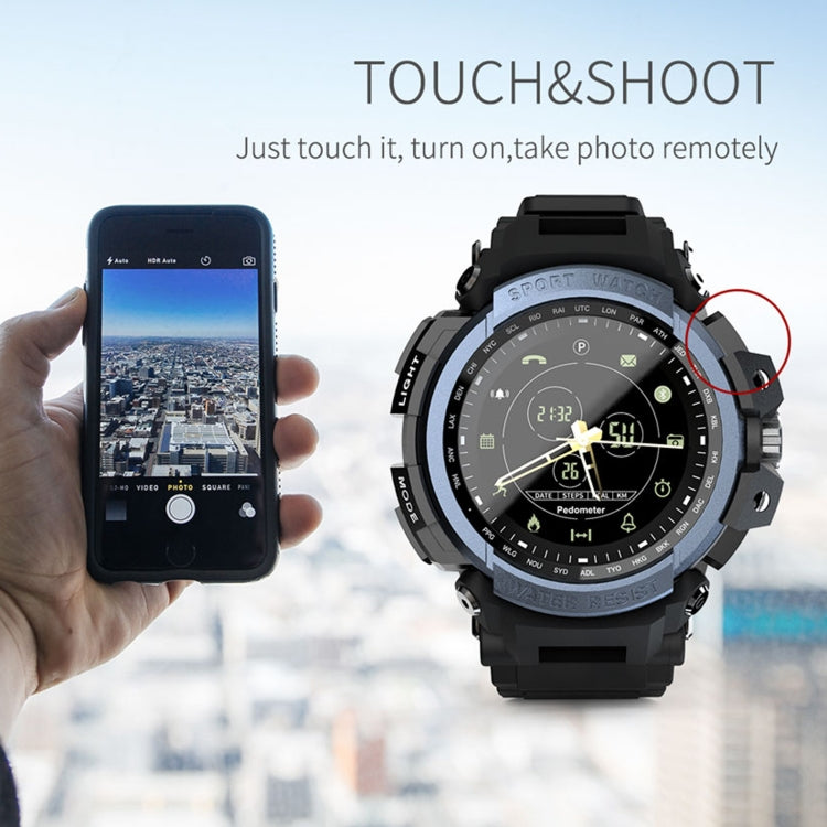 Lokmat MK28 1.4 inch FSTN Screen IP68 Waterproof Smart Watch, Support Information Reminder / Remote Camera / Sport Record(Green) - free shipping - PMc TechLife - Order now!