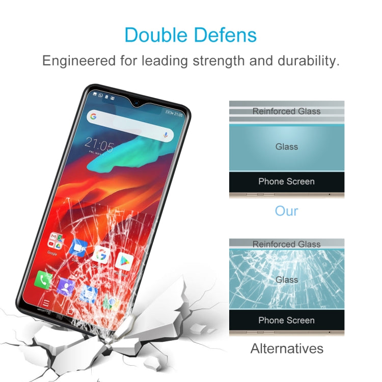 For Blackview A80 Plus 50 PCS 0.26mm 9H 2.5D Tempered Glass Film - Others by PMC TechLife | Online Shopping South Africa | PMC TechLife
