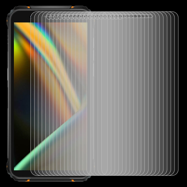 For Blackview BV5100 50 PCS 0.26mm 9H 2.5D Tempered Glass Film - Others by PMC TechLife | Online Shopping South Africa | PMC TechLife