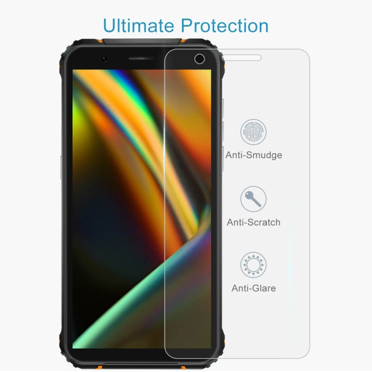 For Blackview BV5100 Pro 50 PCS 0.26mm 9H 2.5D Tempered Glass Film - Others by PMC TechLife | Online Shopping South Africa | PMC TechLife