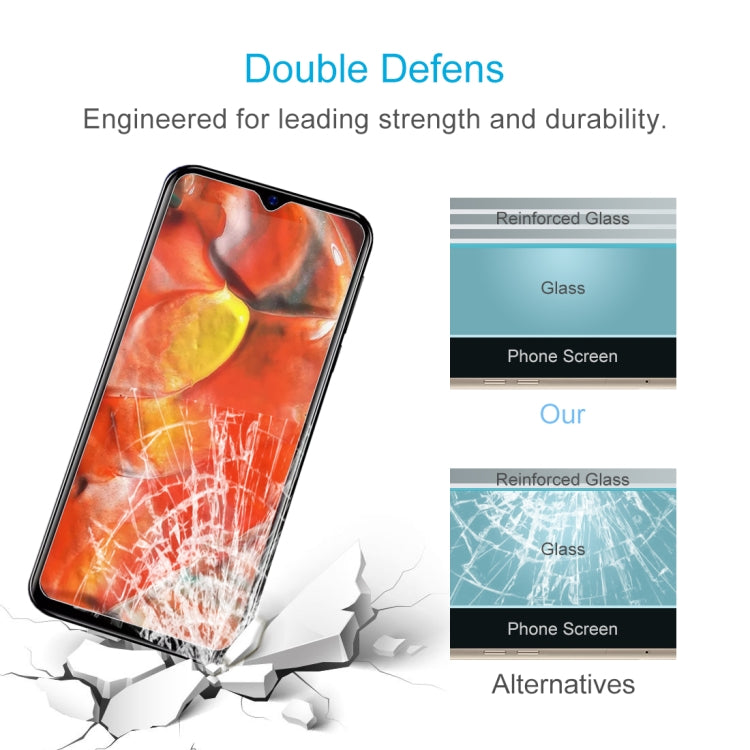 For Blackview A60 Plus 50 PCS 0.26mm 9H 2.5D Tempered Glass Film - Others by PMC TechLife | Online Shopping South Africa | PMC TechLife