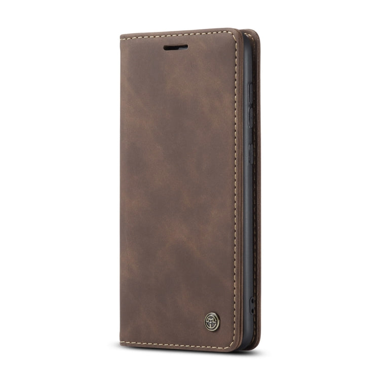 For Samsung Galaxy S21+ 5G CaseMe 013 Multifunctional Horizontal Flip Leather Case with Holder & Card Slot & Wallet(Coffee) - free shipping - PMC Jewellery - Order now!