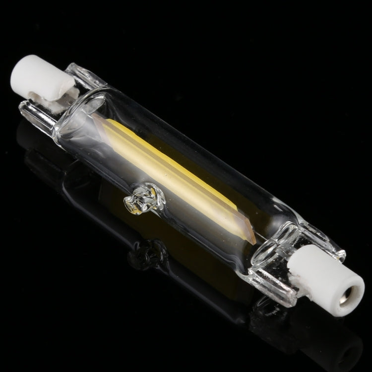 R7S 110V 5W 78mm COB LED Bulb Glass Tube Replacement Halogen Lamp Spot Light(6000K White Light) - LED Blubs & Tubes by PMc TechLife | Online Shopping South Africa | PMc TechLife | Buy Now Pay Later Mobicred